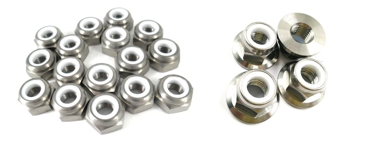 DIN985 titanium nut