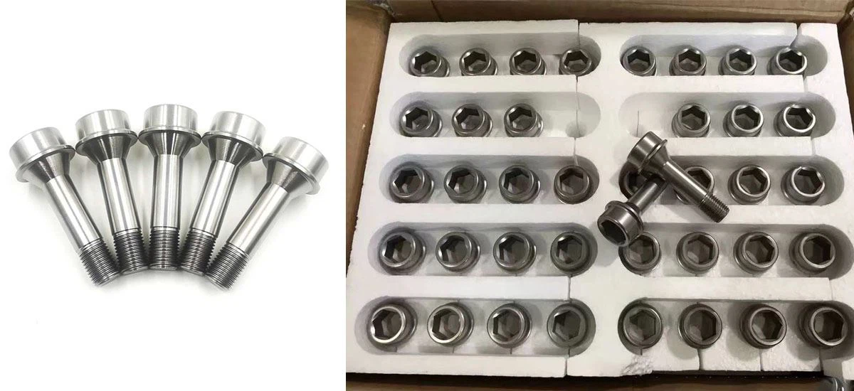 product-1-1 Hexagonal titanium wheel screws