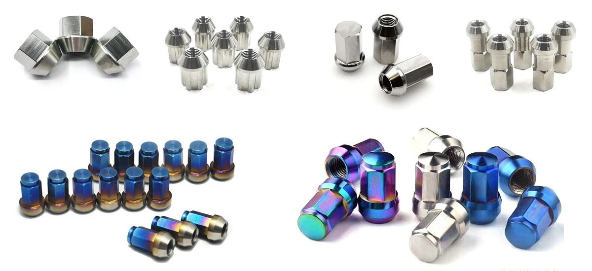 titanium hub nut