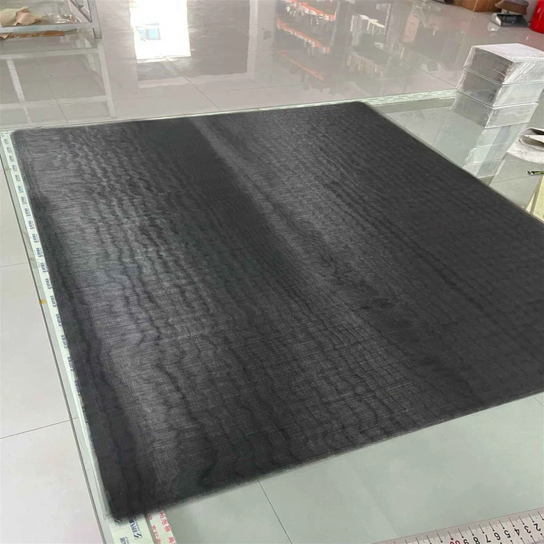 Black titanium wire mesh 1 Black titanium wire mesh 1