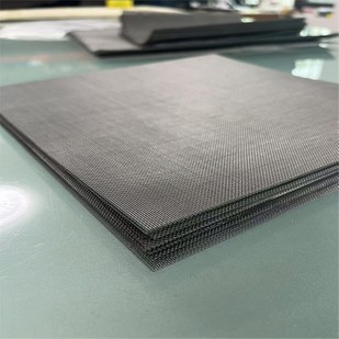 White titanium wire mesh White titanium wire mesh