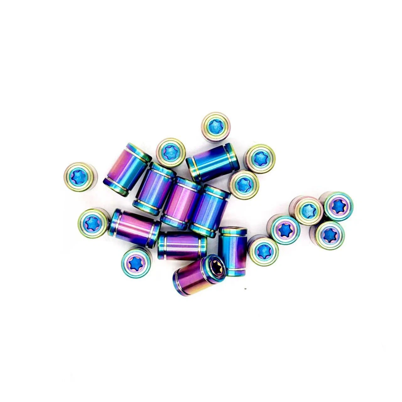 Titanium Works Valve stem caps Titanium Works Valve stem caps